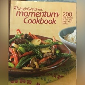 Weight Watchers Momentum Cookbook - Vibrant Yellow Cover